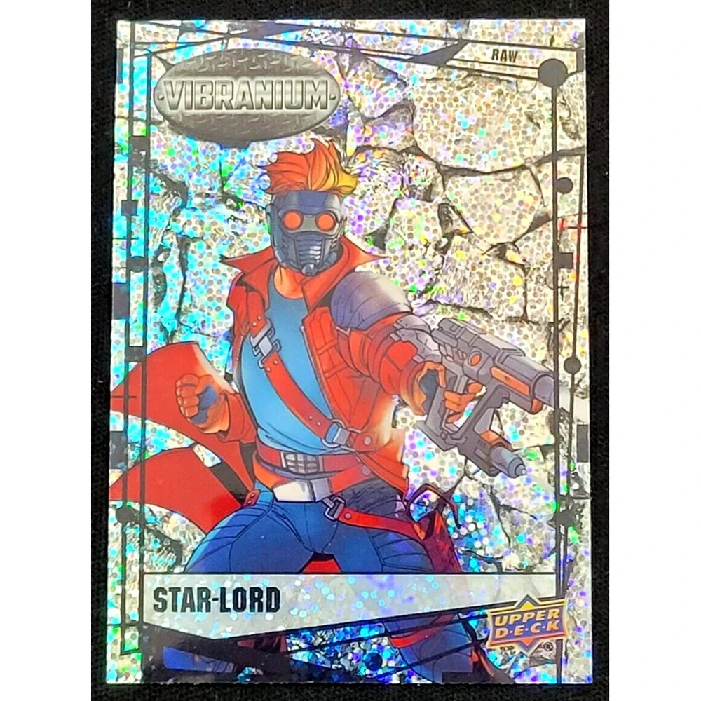 2015 MARVEL VIBRANIUM  STAR-LORD  RAW INSERT‎ UPPER DECK MCU